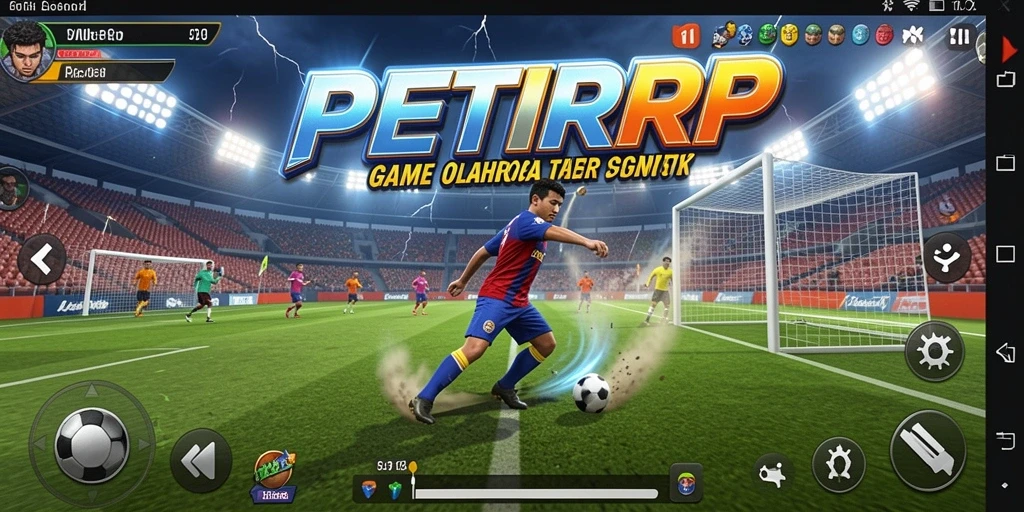 Tampilan permainan olahraga yang seru dan kompetitif di PETIRRP.
